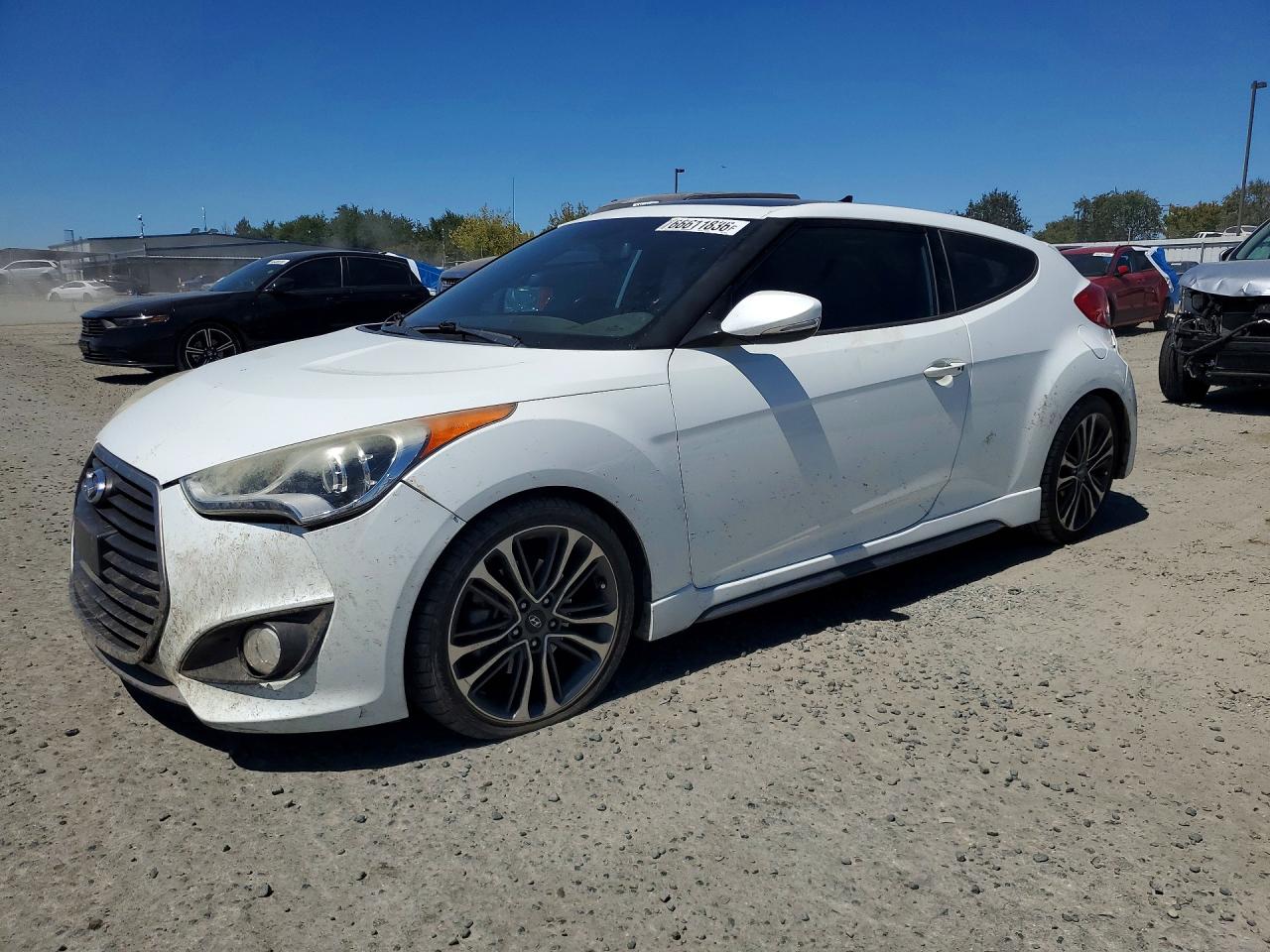 2016 HYUNDAI VELOSTER TURBO | KMHTC6AE1GU293343 | UPCARS