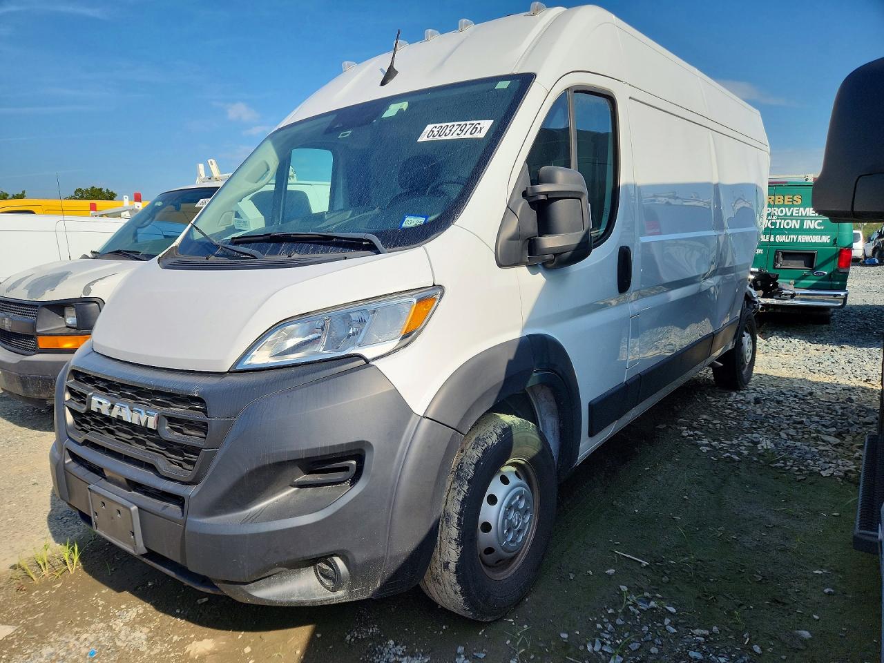 2023 RAM PROMASTER 2500 VAN | 3C6LRVDG8PE541233 | UPCARS