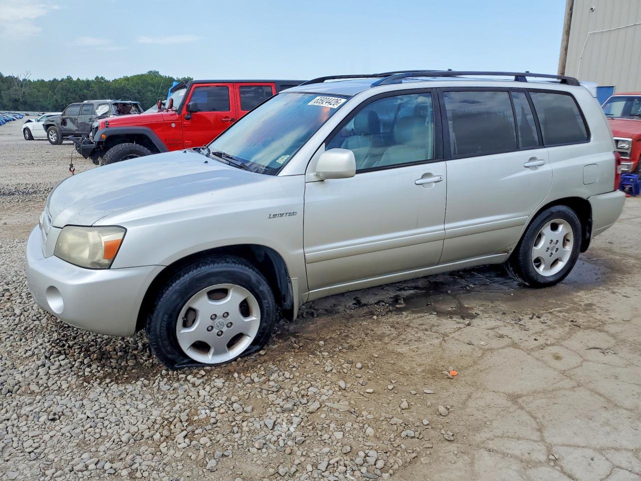 2005 TOYOTA HIGHLANDER LIMITED | JTEDP21A550076543 | UPCARS