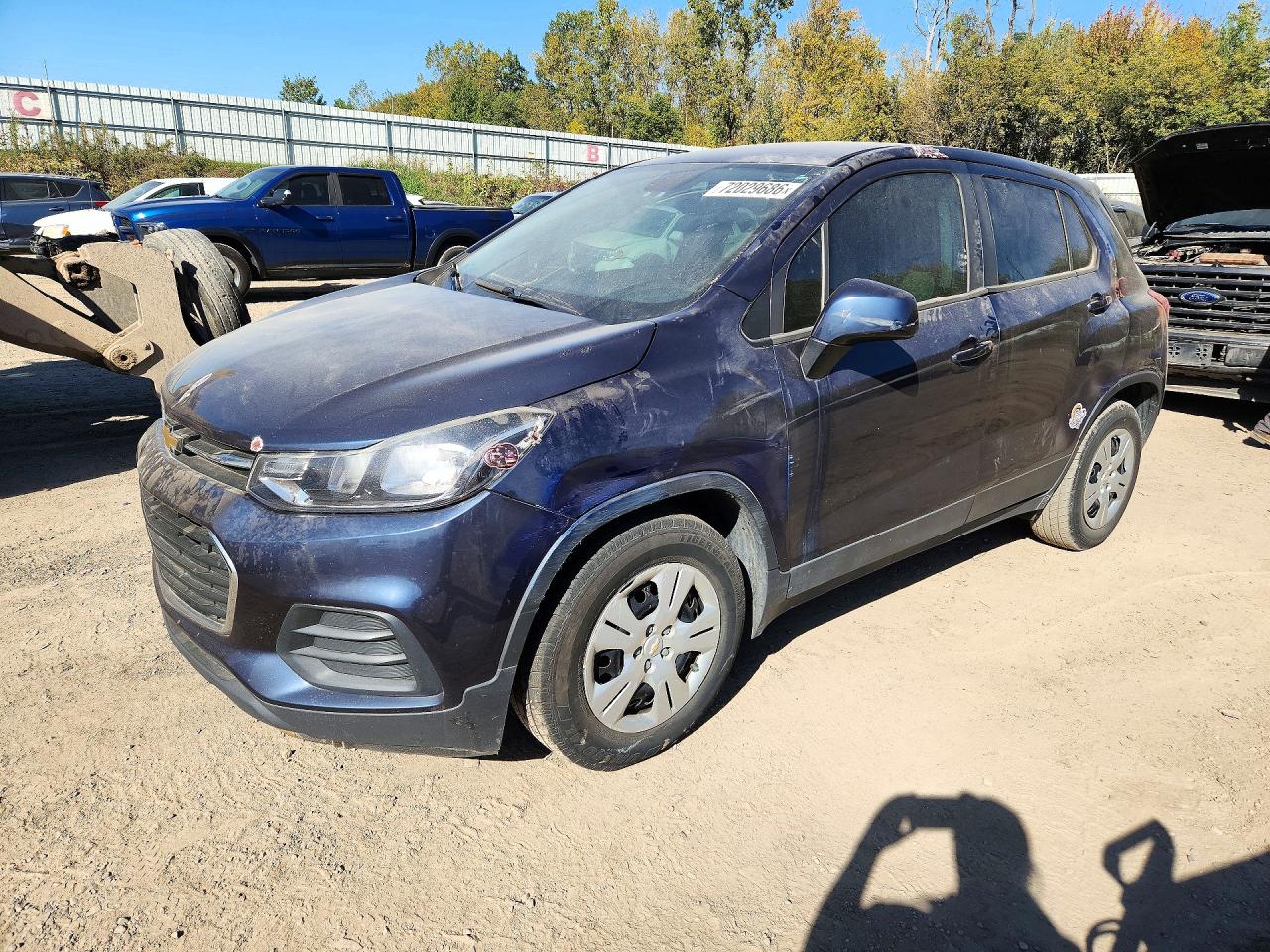 2018 CHEVROLET TRAX LS | 3GNCJKSB4JL254357 | UPCARS