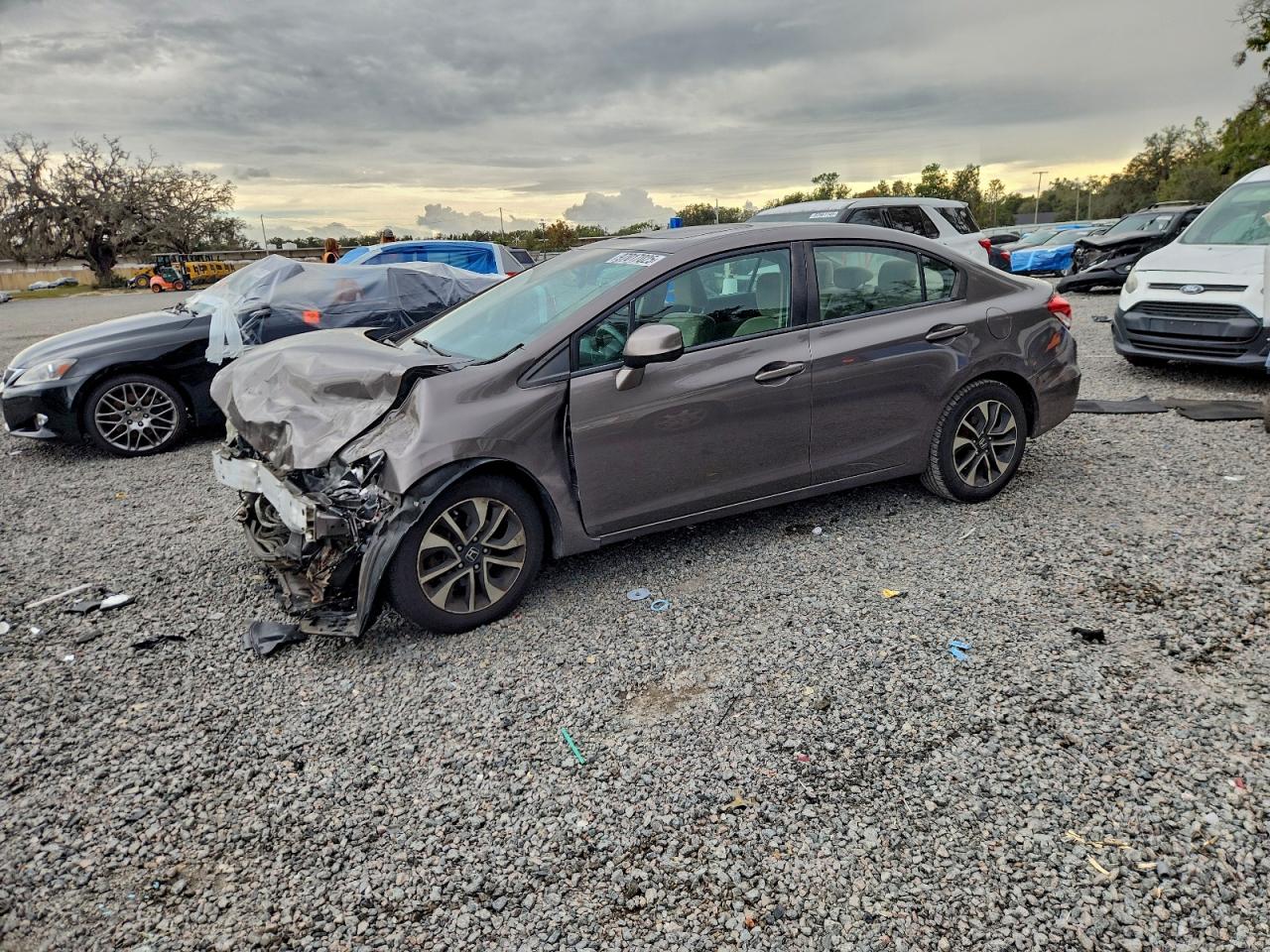 2013 HONDA CIVIC EX | 19XFB2F85DE233768 | UPCARS