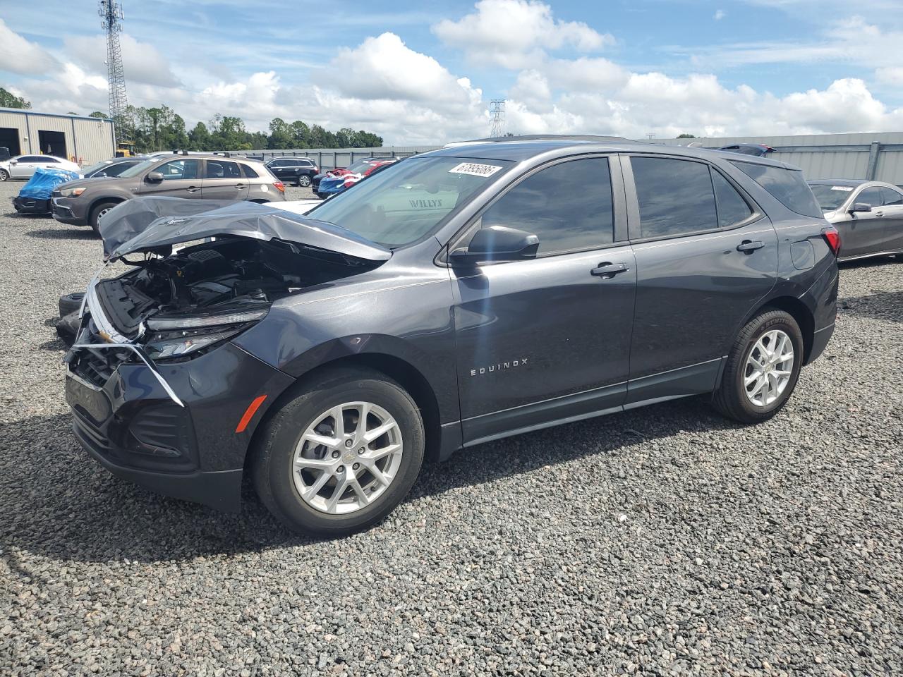 2022 CHEVROLET EQUINOX LS | 3GNAXHEV4NS241621 | UPCARS