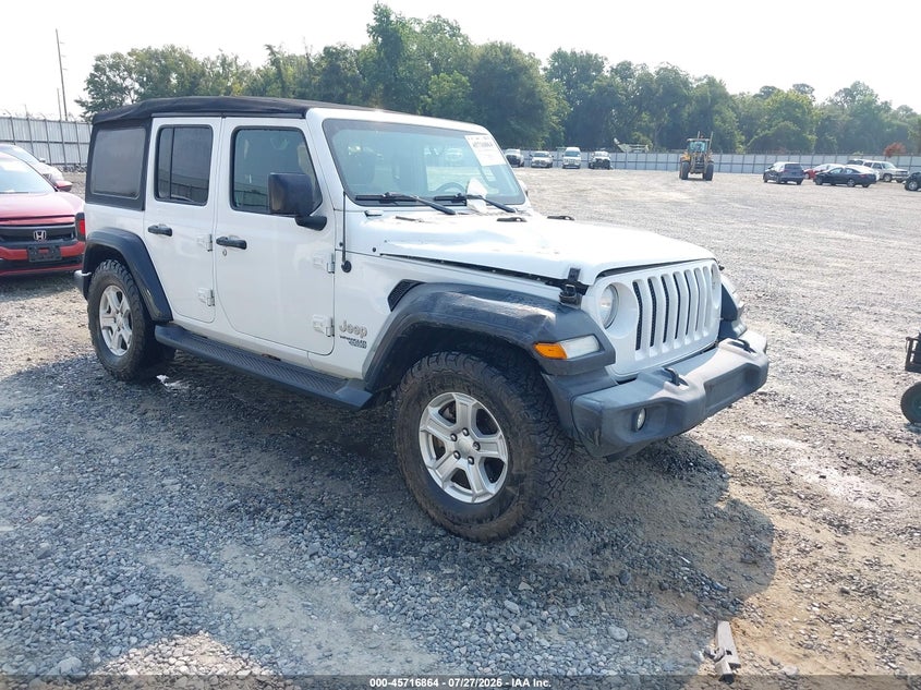 2020 JEEP WRANGLER UNLIMITED SPORT S 4X4 | 1C4HJXDG4LW323419 | UPCARS