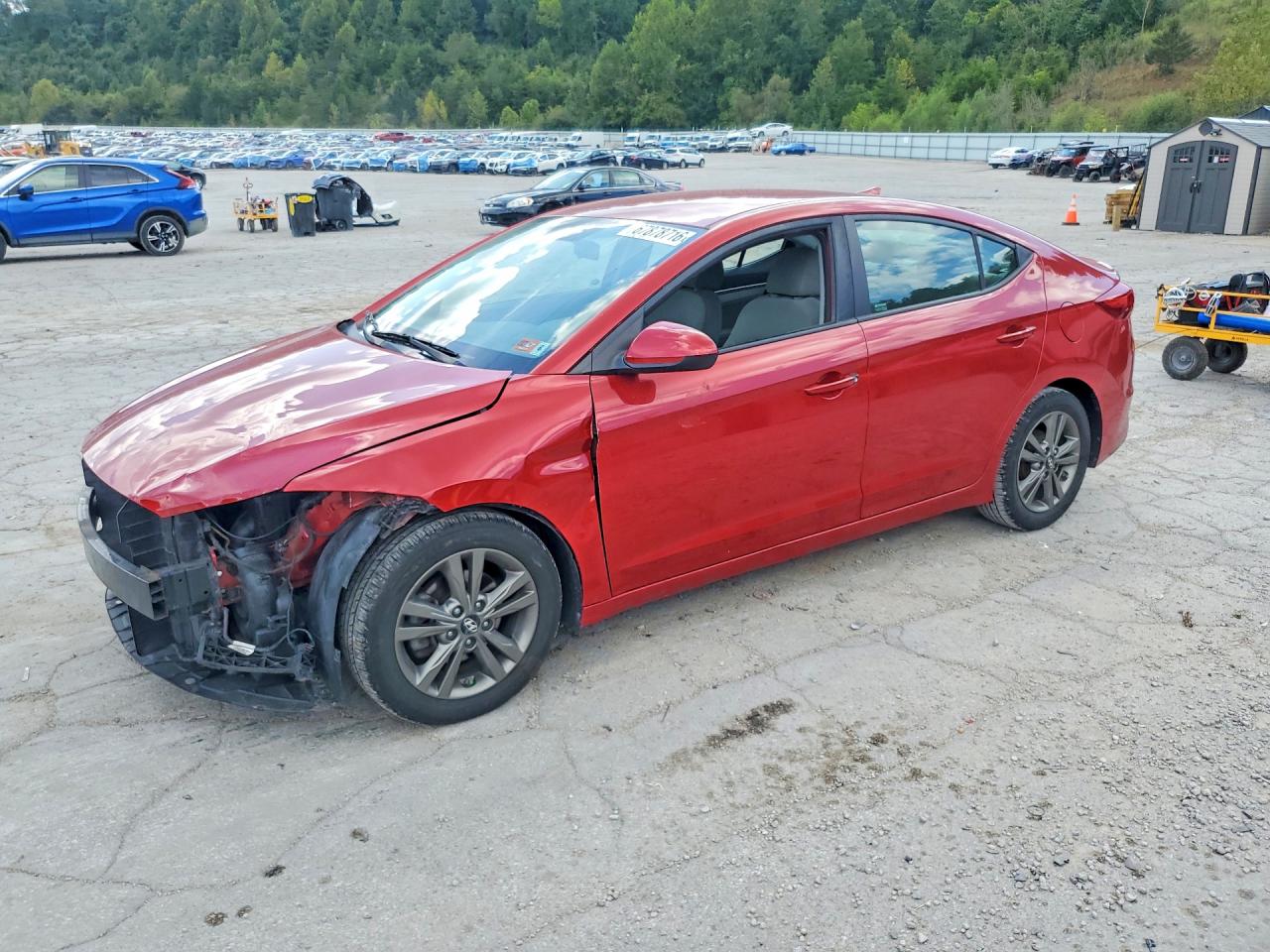2017 HYUNDAI ELANTRA SE | 5NPD84LF3HH007847 | UPCARS