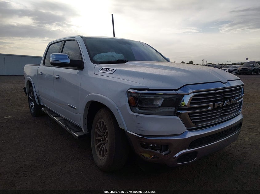 2021 RAM 1500 LARAMIE  4X4 5'7 BOX | 1C6SRFJT6MN802983 | UPCARS