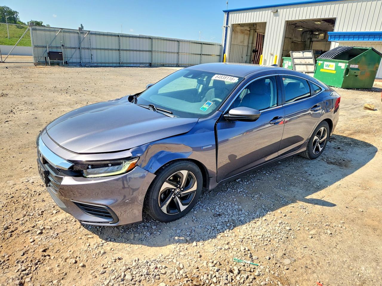 2021 HONDA INSIGHT EX | 19XZE4F59ME010848 | UPCARS