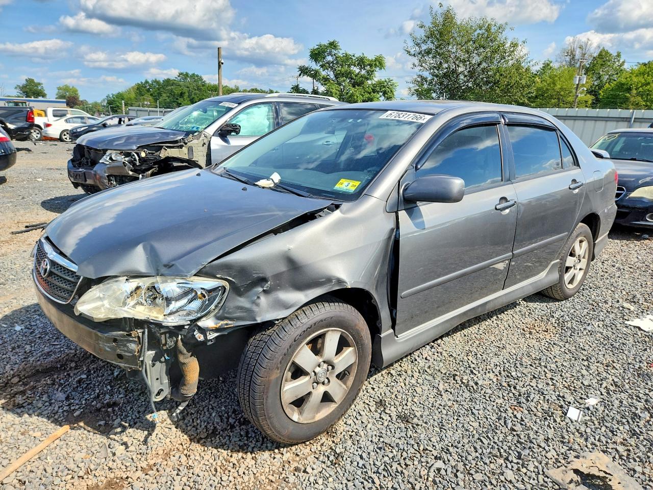 2008 TOYOTA COROLLA S | 2T1BR32E88C907766 | UPCARS