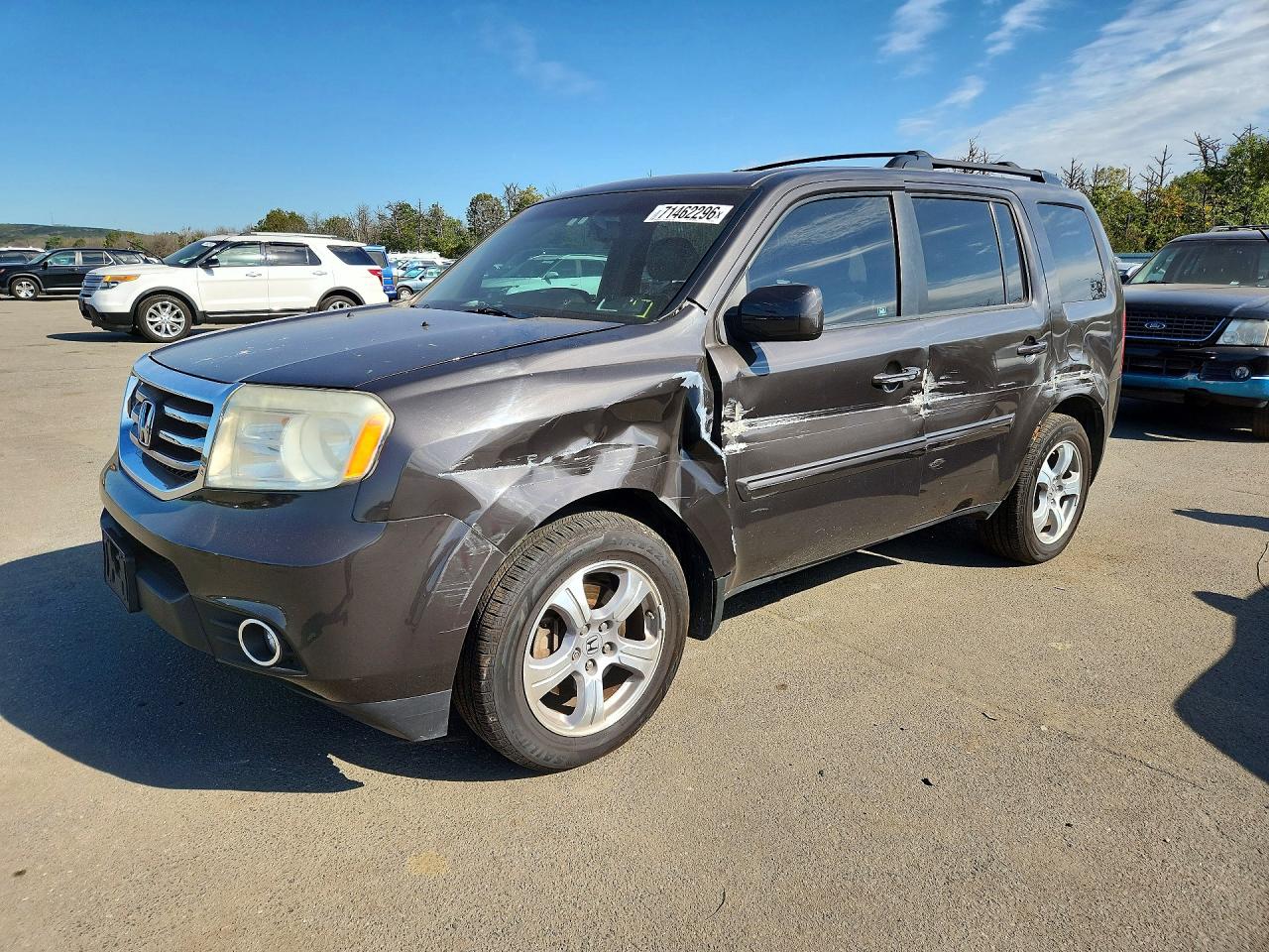 2014 HONDA PILOT EXL | 5FNYF4H51EB032926 | UPCARS