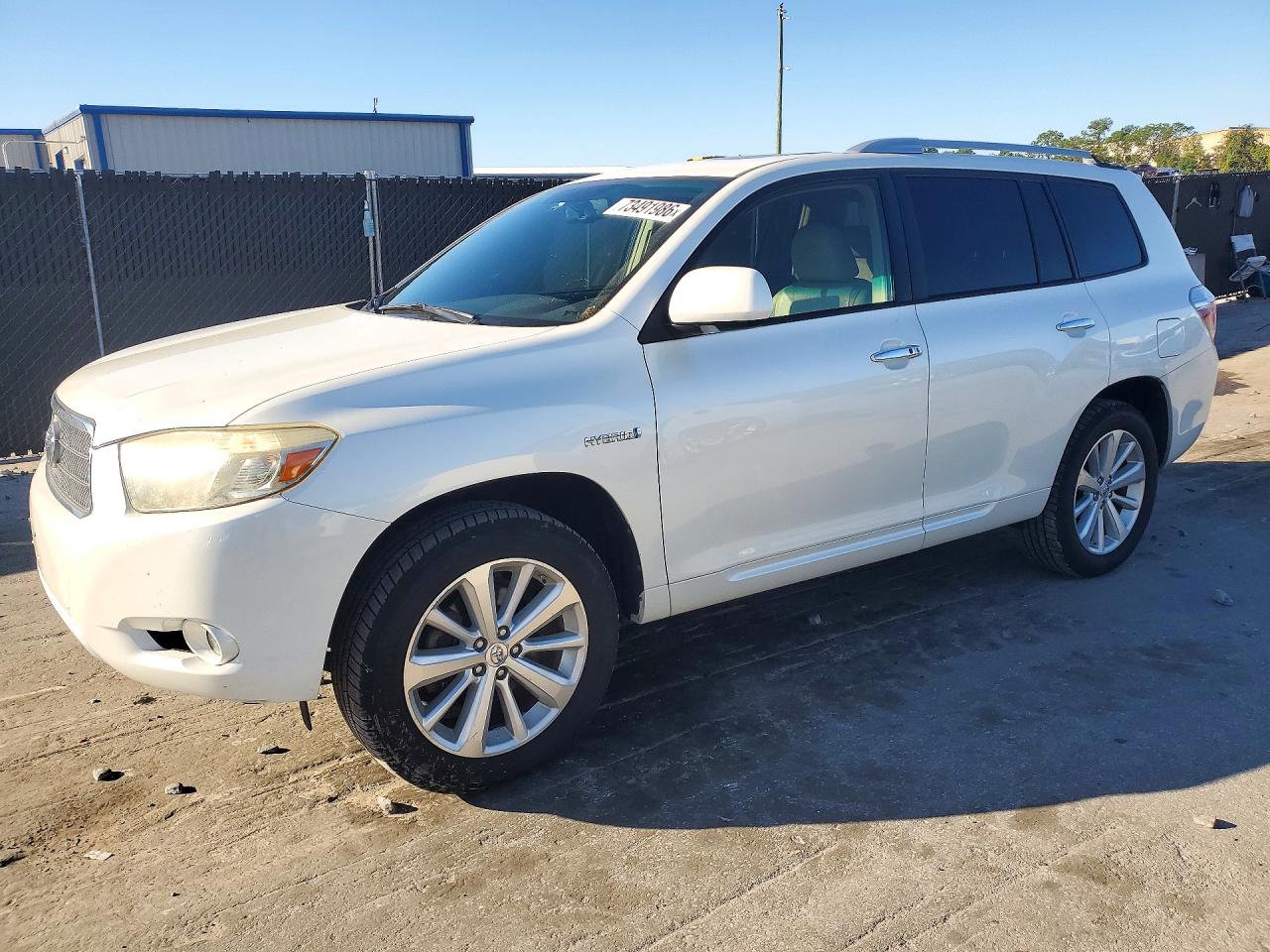 2009 TOYOTA HIGHLANDER HYBRID LIMITED | JTEEW44A092030045 | UPCARS
