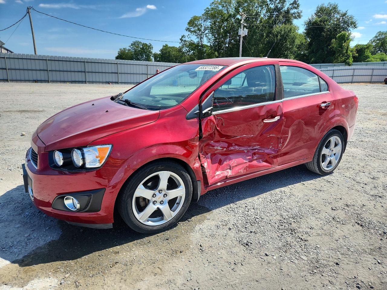 2012 CHEVROLET SONIC LTZ | 1G1JE5SBXC4184273 | UPCARS