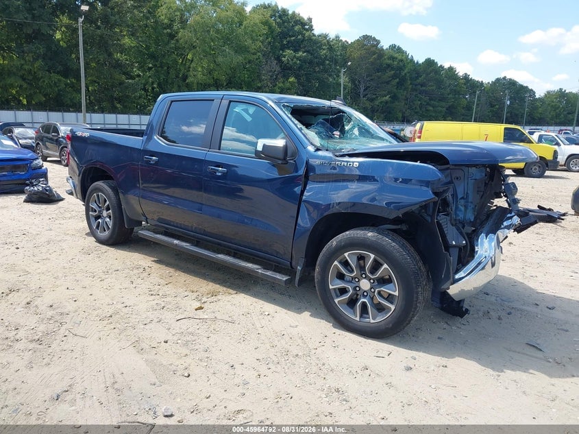 2023 CHEVROLET SILVERADO 1500 4WD  SHORT BED LT WITH 2FL | 3GCPDKEK7PG255436 | UPCARS