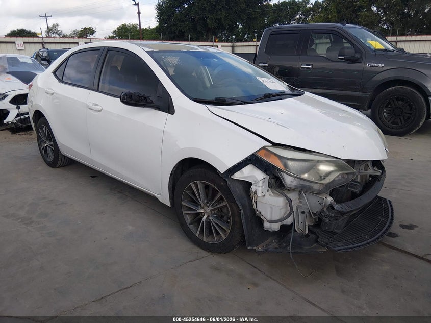 2016 TOYOTA COROLLA LE PREMIUM | 5YFBURHE2GP419999 | UPCARS