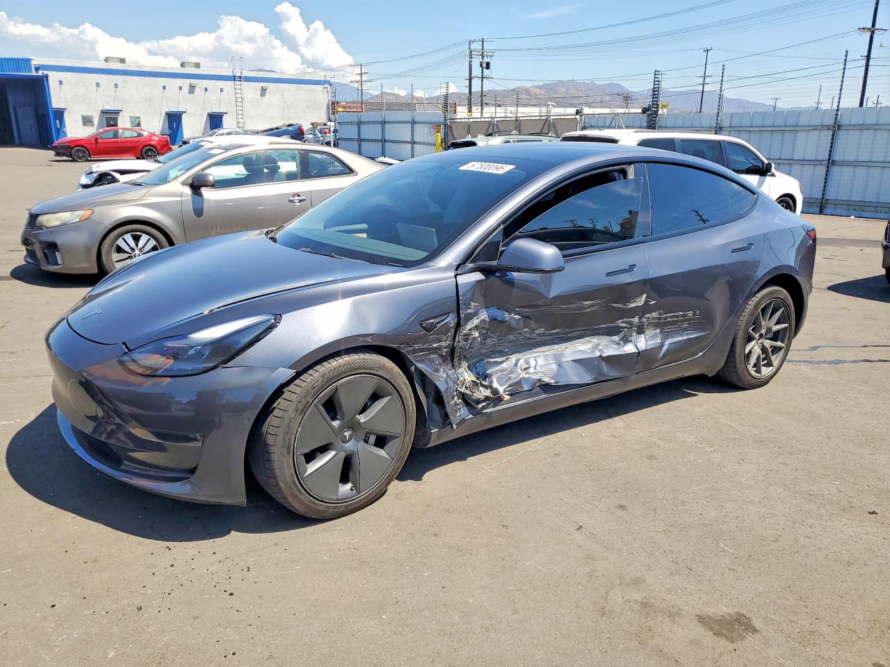 2022 TESLA MODEL 3 | 5YJ3E1EB8NF180268 | UPCARS