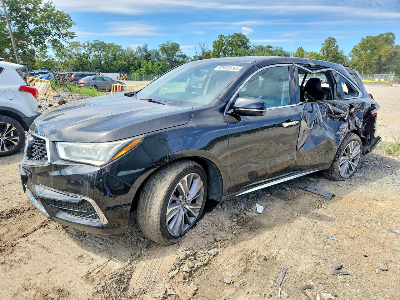 2018 ACURA MDX TECHNOLOGY | 5J8YD4H56JL001654 | UPCARS