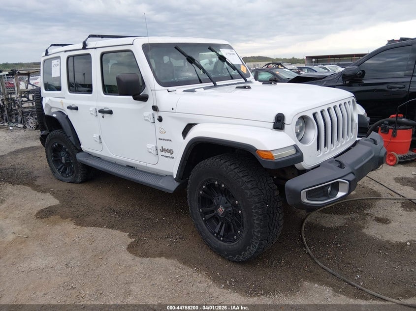 2018 JEEP WRANGLER UNLIMITED SAHARA 4X4 | 1C4HJXEG6JW109978 | UPCARS