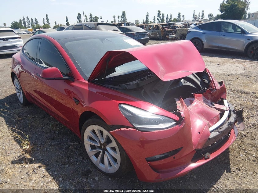 2022 TESLA MODEL 3 REAR-WHEEL DRIVE | 5YJ3E1EAXNF289581 | UPCARS