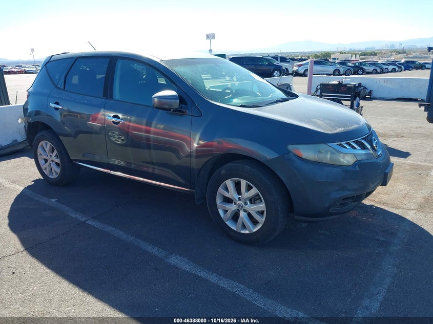 2011 NISSAN MURANO S | JN8AZ1MU4BW058114 | UPCARS