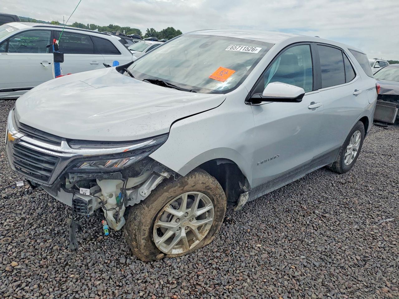2022 CHEVROLET EQUINOX LT | 3GNAXTEV4NL133657 | UPCARS