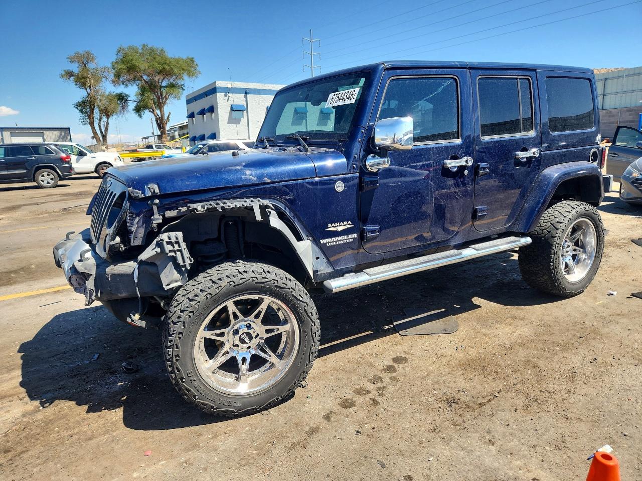 2013 JEEP WRANGLER SAHARA | 1C4HJWEG6DL579721 | UPCARS