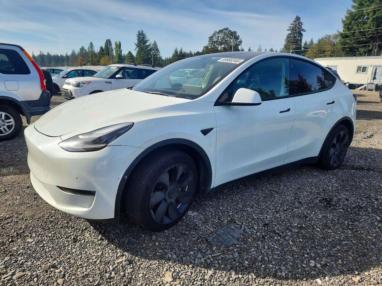 2021 TESLA MODEL Y | 5YJYGDEEXMF198281 | UPCARS
