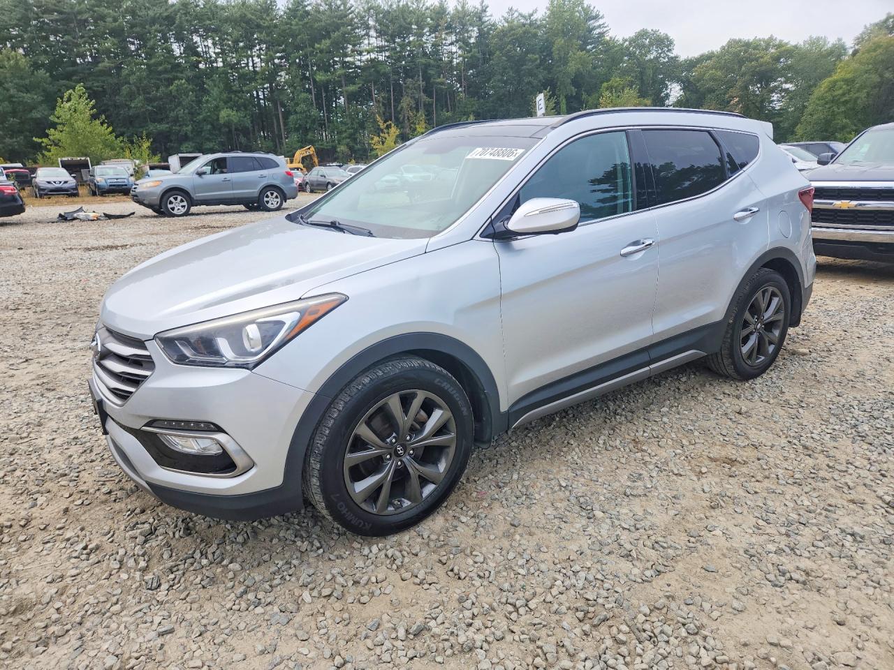 2017 HYUNDAI SANTA FE 2.0T ULTIMATE | 5XYZWDLA5HG502042 | UPCARS