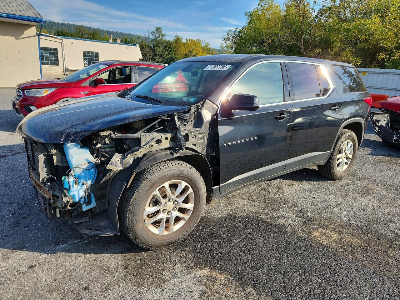 2018 CHEVROLET TRAVERSE LS | 1GNEVFKW9JJ158397 | UPCARS