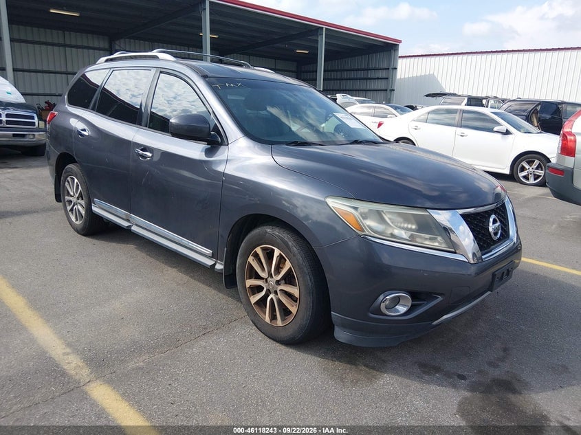 2014 NISSAN PATHFINDER SL | 5N1AR2MN0EC686201 | UPCARS
