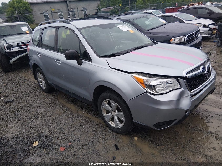 2016 SUBARU FORESTER 2.5I | JF2SJABC5GH551833 | UPCARS