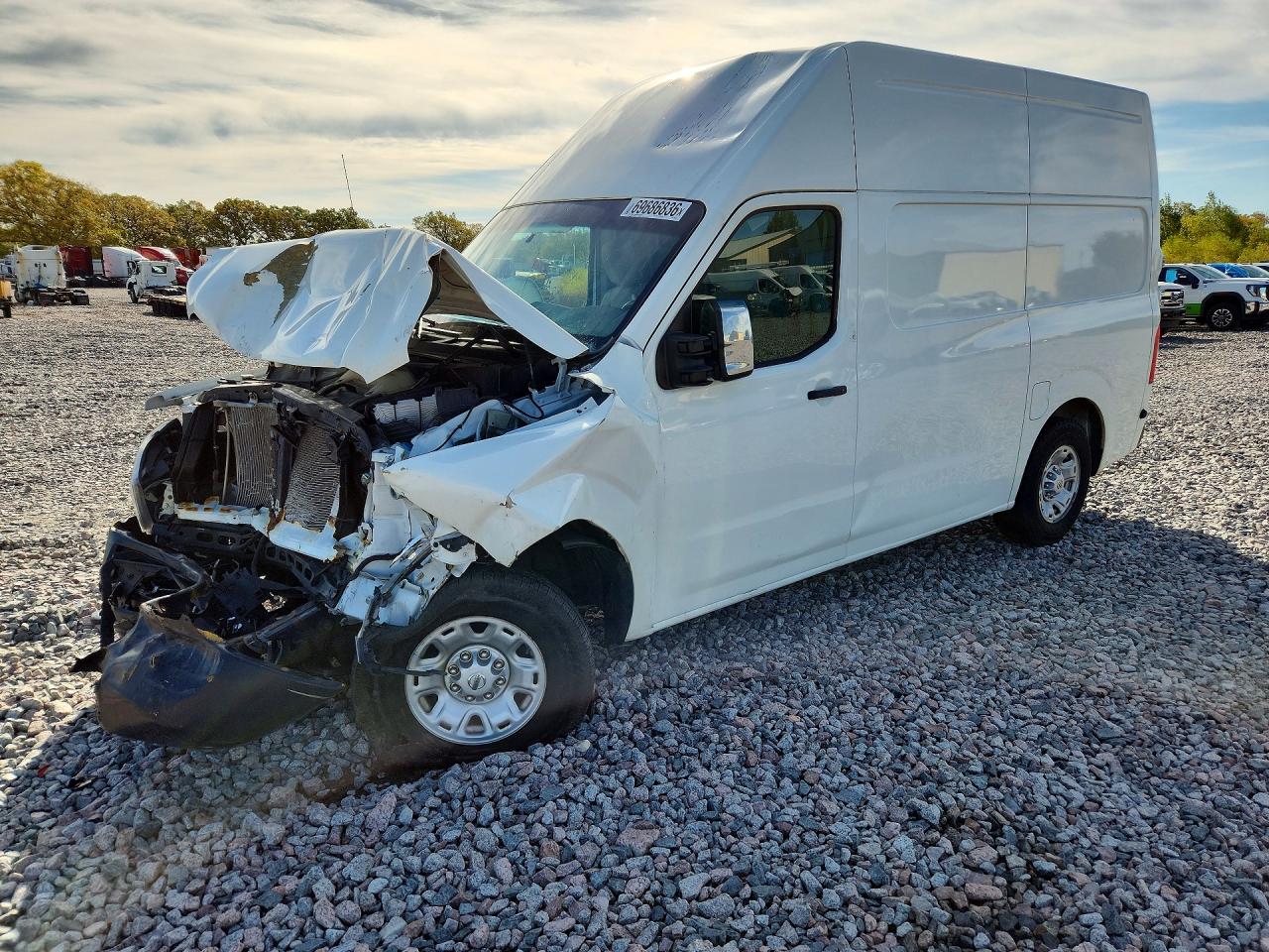 2019 NISSAN NV2500 DELIVERY VAN | 1N6AF0LY0KN806136 | UPCARS
