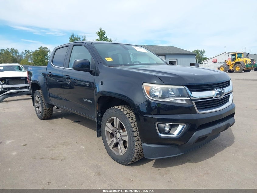 2016 CHEVROLET COLORADO LT | 1GCGTCE3XG1254930 | UPCARS