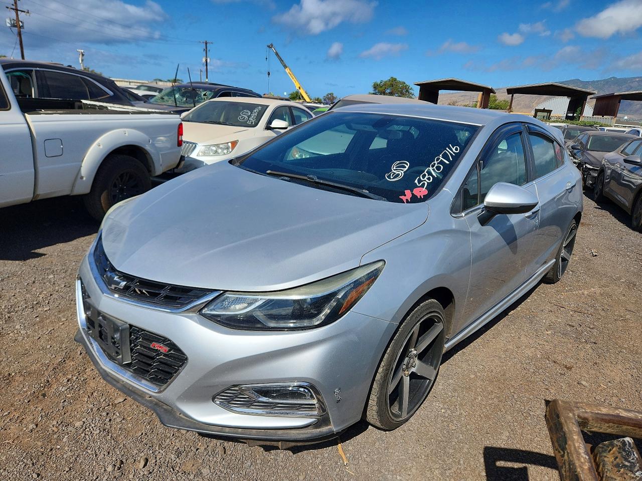 2017 CHEVROLET CRUZE LT | 3G1BE6SM6HS587282 | UPCARS