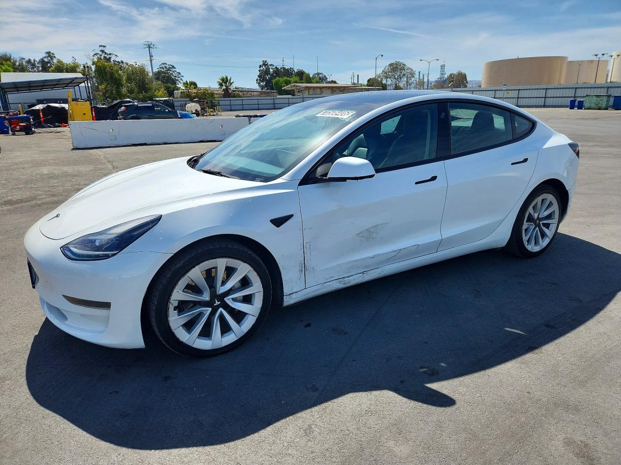 2022 TESLA MODEL 3 | 5YJ3E1EA9NF190525 | UPCARS
