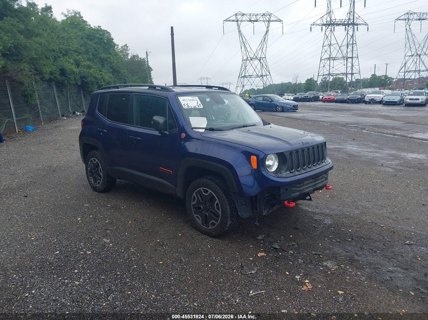 2016 JEEP RENEGADE TRAILHAWK | ZACCJBCT7GPE06521 | UPCARS