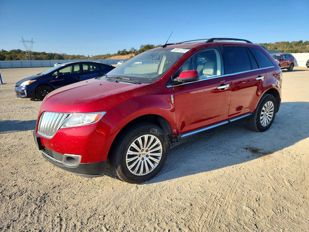 2013 LINCOLN MKX | 2LMDJ6JK3DBL10374 | UPCARS