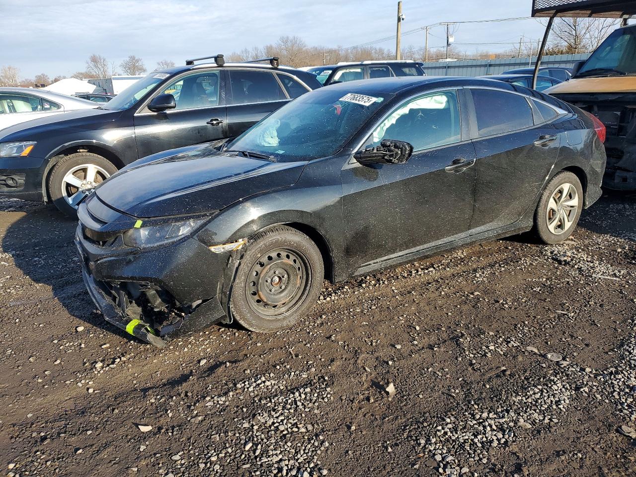 2019 HONDA CIVIC LX | 2HGFC2F63KH573046 | UPCARS