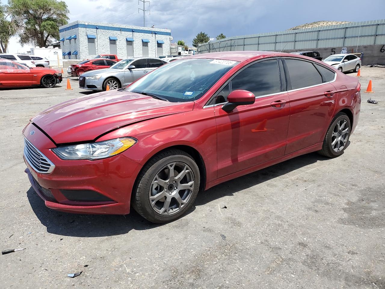 2017 FORD FUSION SE | 3FA6P0HD4HR311851 | UPCARS