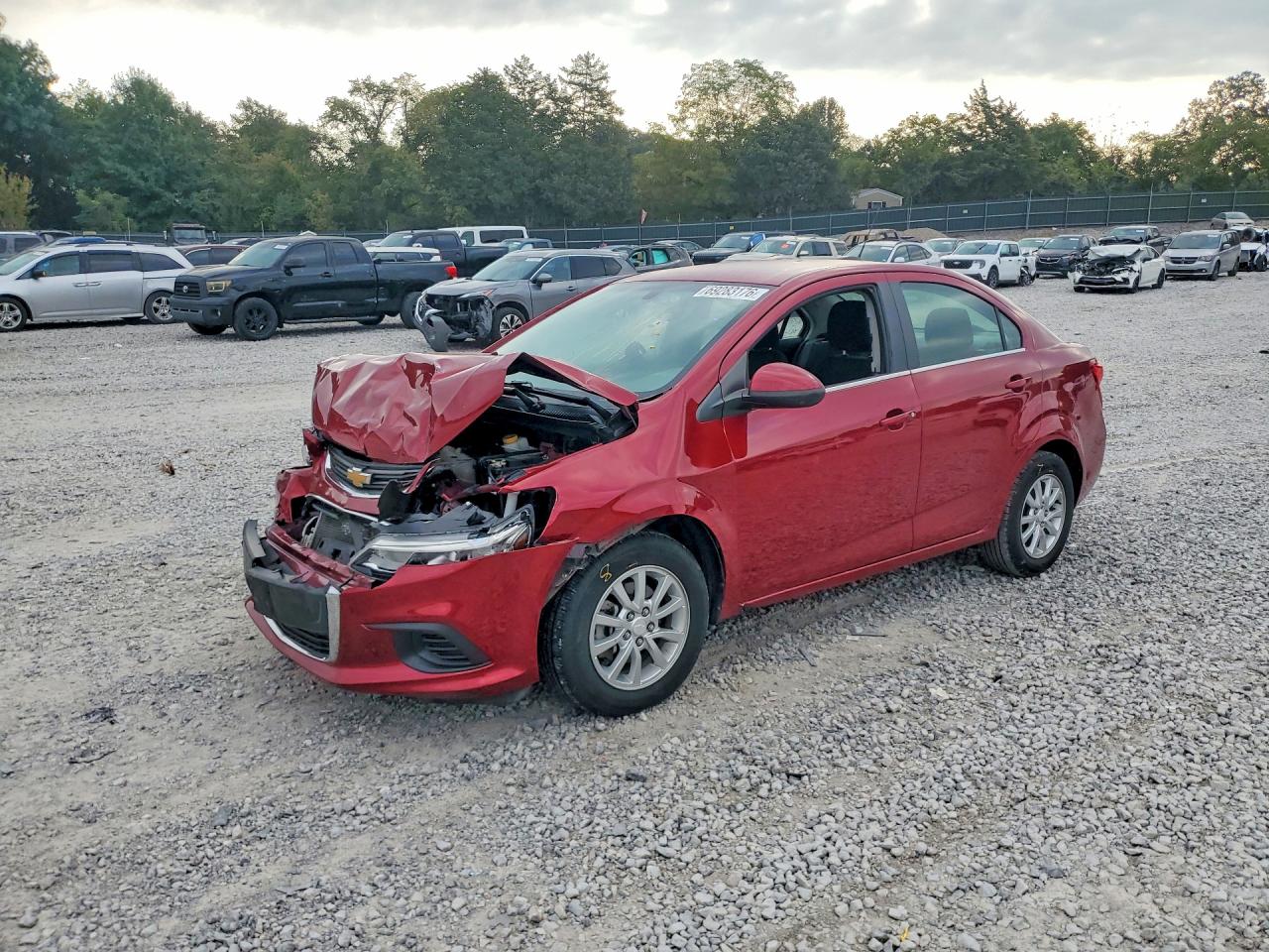 2020 CHEVROLET SONIC LT | 1G1JD5SB9L4122026 | UPCARS