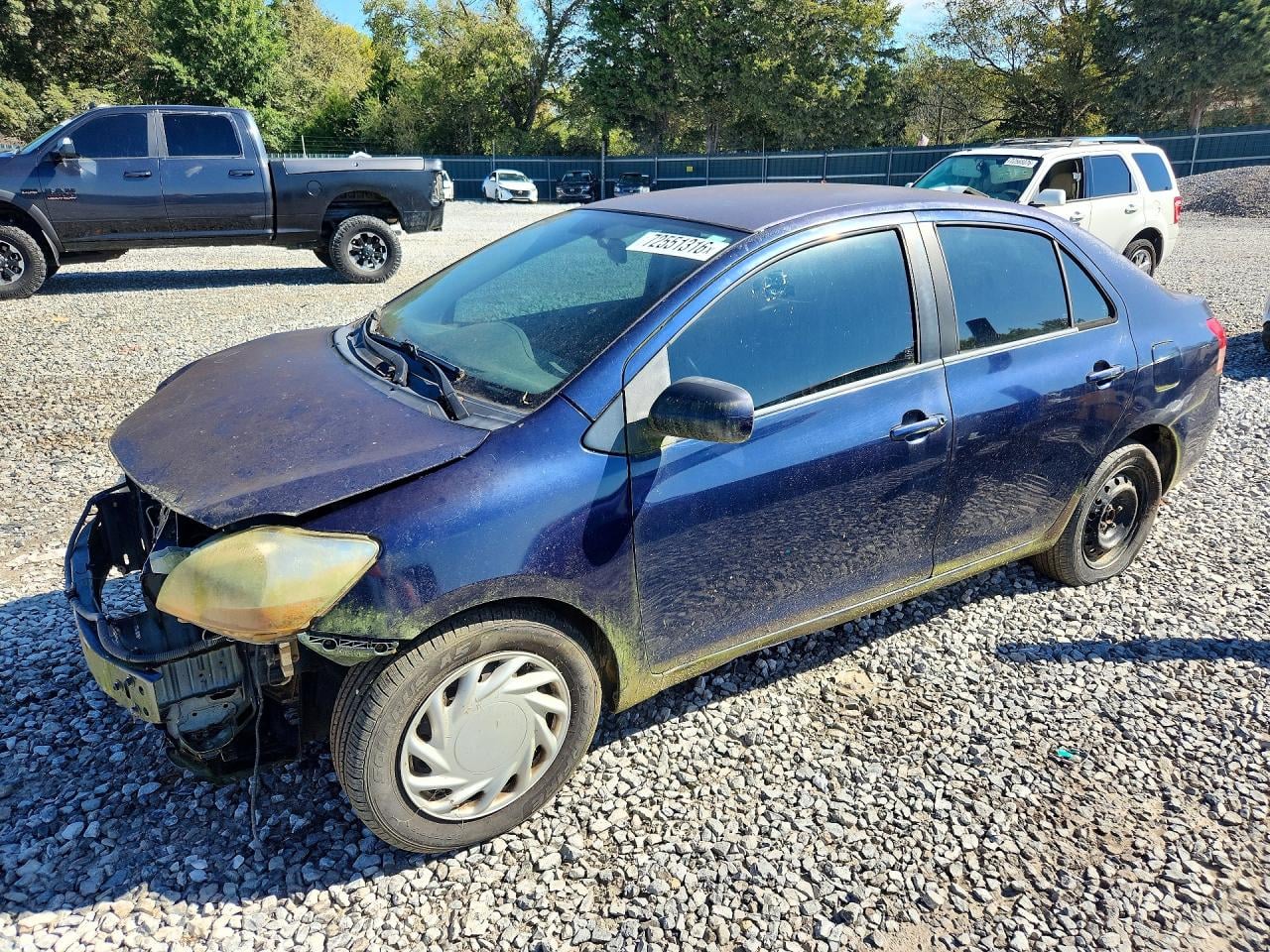2007 TOYOTA YARIS BASE | JTDBT923071128061 | UPCARS