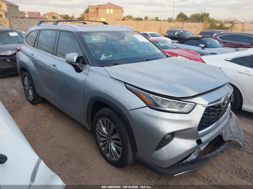 2021 TOYOTA HIGHLANDER PLATINUM | 5TDFZRAH1MS085118 | UPCARS