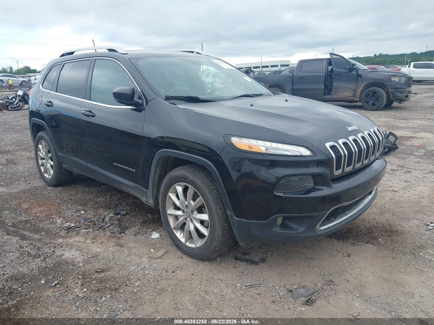 2016 JEEP CHEROKEE LIMITED | 1C4PJMDB7GW250552 | UPCARS
