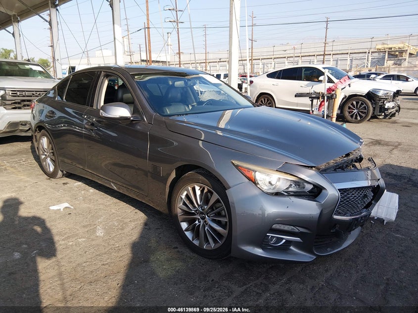 2017 INFINITI Q50 2.0T BASE | JN1CV7AP0HM641367 | UPCARS