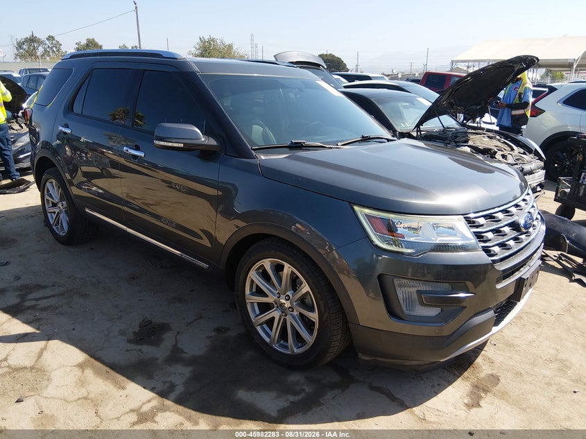 2017 FORD EXPLORER LIMITED | 1FM5K7F8XHGB81581 | UPCARS