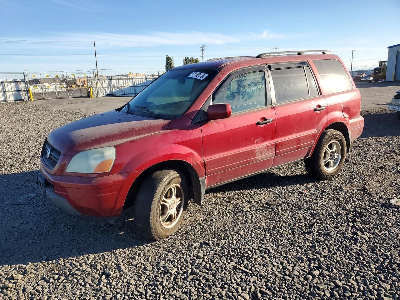 2004 HONDA PILOT EXL | 2HKYF18604H612823 | UPCARS