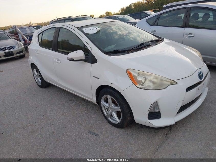 2012 TOYOTA PRIUS C THREE | JTDKDTB39C1510495 | UPCARS
