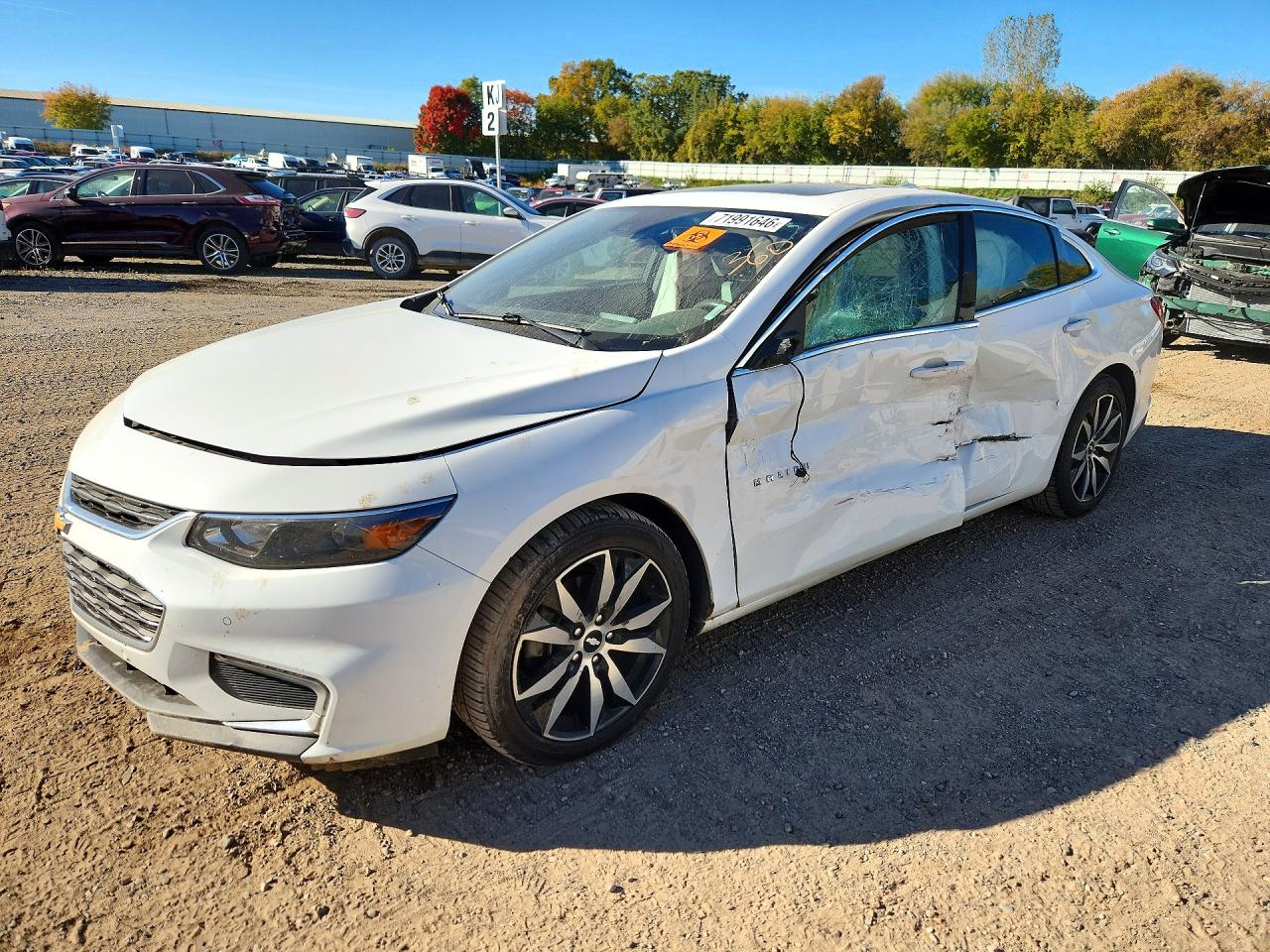 2016 CHEVROLET MALIBU LT | 1G1ZE5ST2GF341042 | UPCARS
