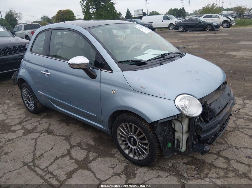 2013 FIAT 500 LOUNGE | 3C3CFFCR0DT739472 | UPCARS