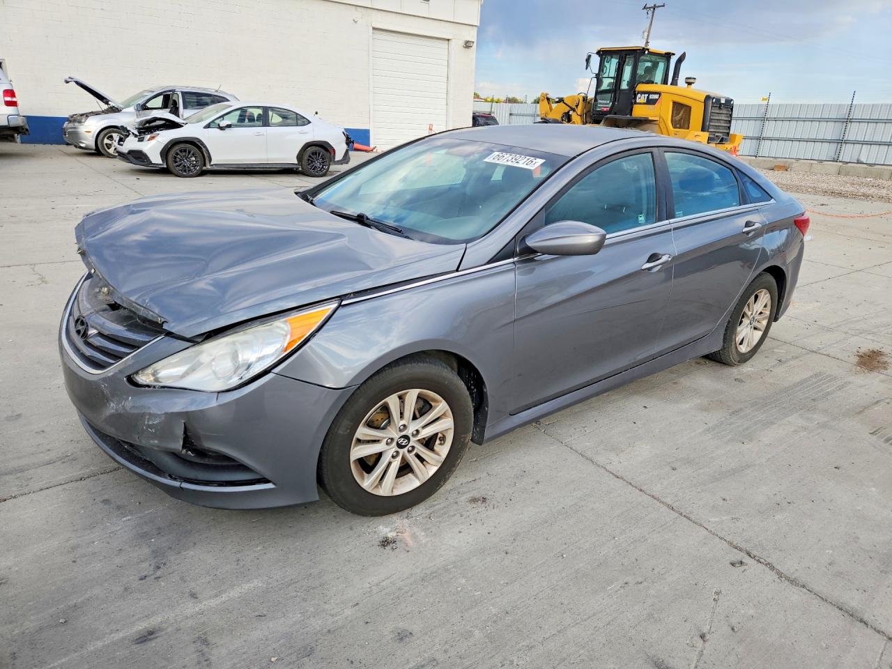 2014 HYUNDAI SONATA GLS | 5NPEB4AC6EH832887 | UPCARS