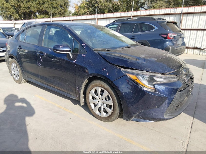 2025 TOYOTA COROLLA LE | 5YFB4MDE3SP256281 | UPCARS
