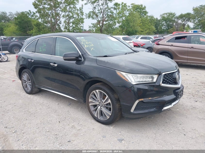 2017 ACURA MDX TECHNOLOGY PACKAGE | 5FRYD4H56HB033952 | UPCARS