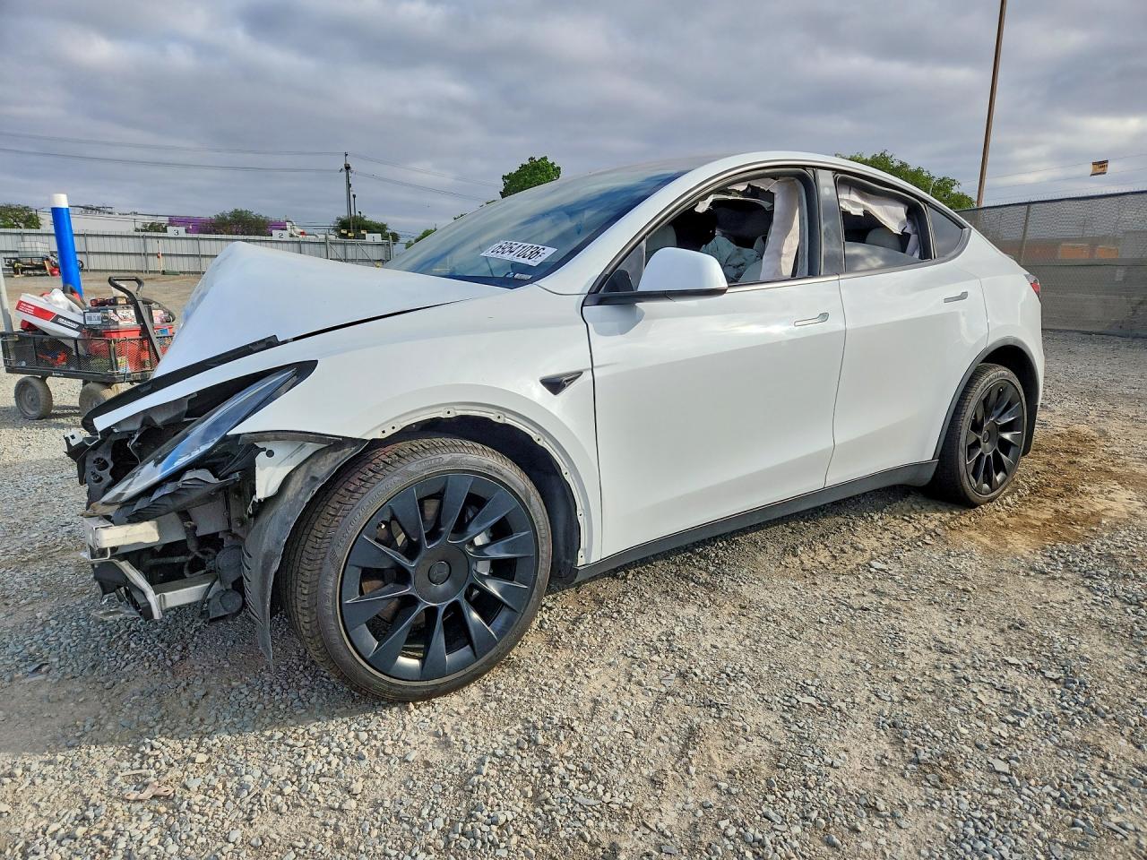 2021 TESLA MODEL Y | 5YJYGDEE3MF282829 | UPCARS